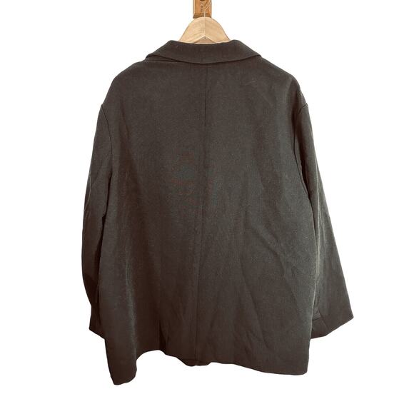 Prologue Women's Long Sleeve Oversized Slouchy Blazer Black Size 1X NWT - Picture 2 of 14